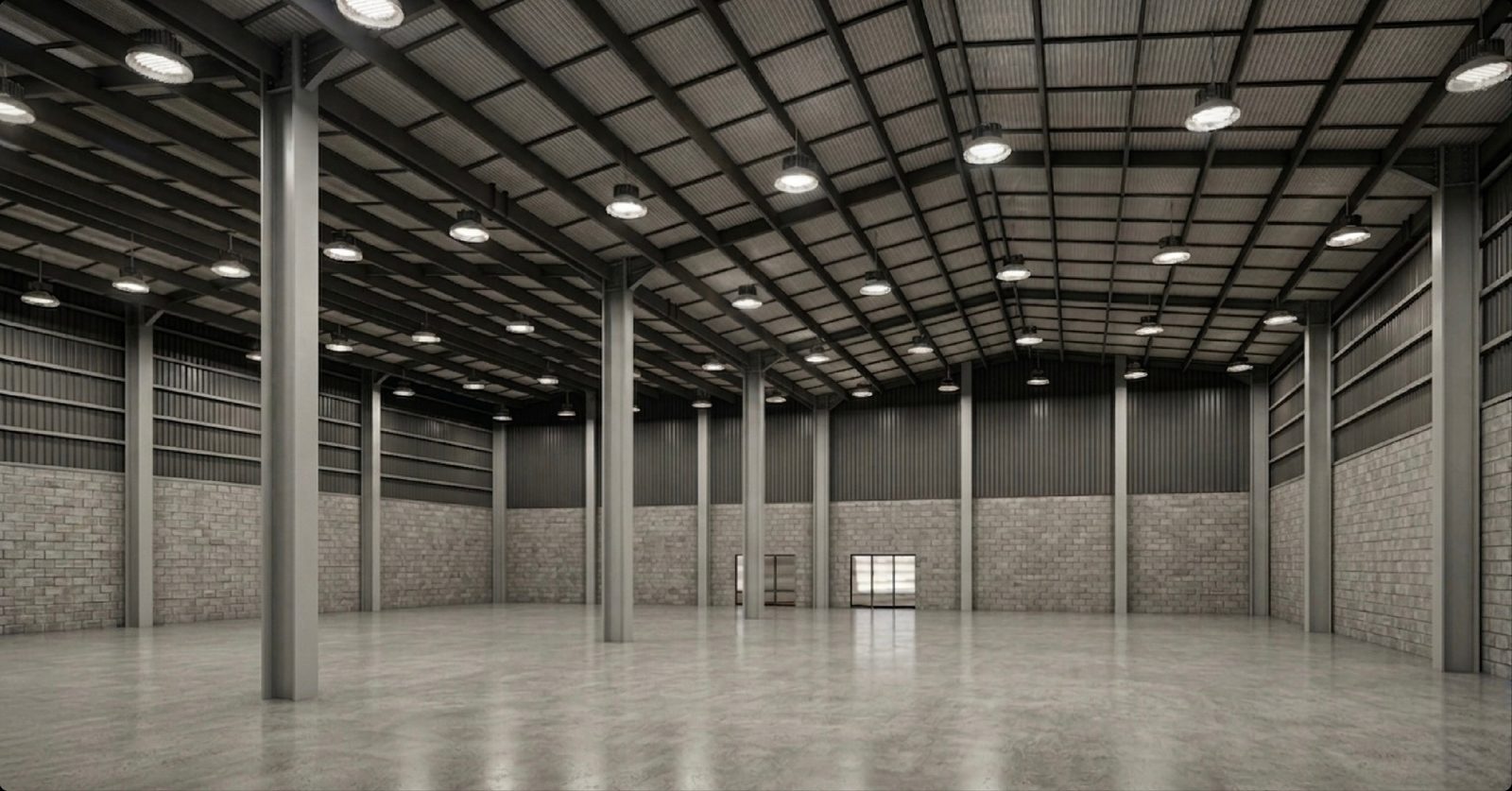 Interior de la bodega en renta en El Salto, 1,836 m² con 11 m de altura libre