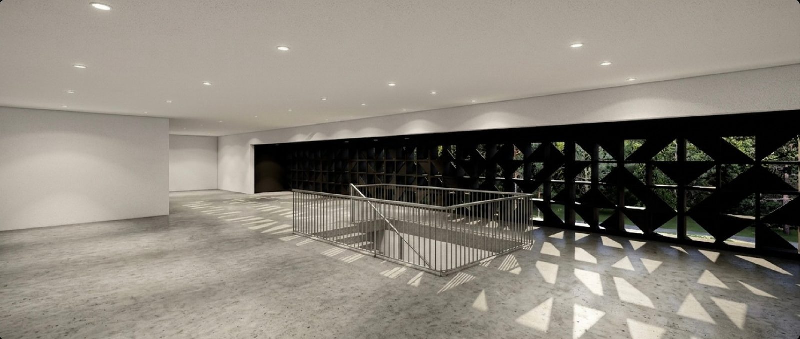 Oficinas de 402 m² en planta alta de la bodega en renta en El Salto