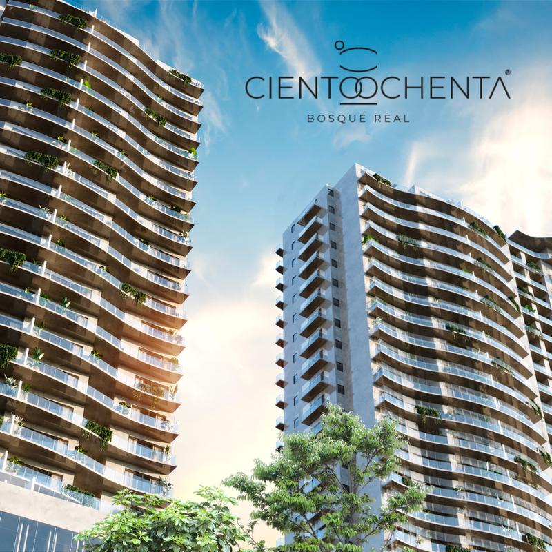 Ciento Ochenta Bosque Real – Departamentos de lujo