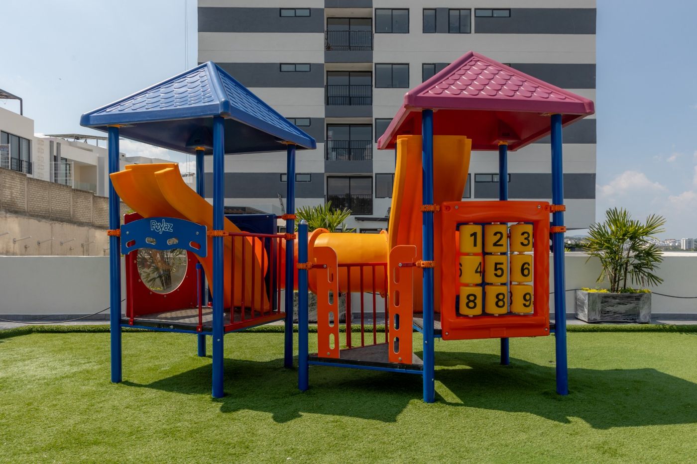 Área de juegos infantiles del desarrollo en Capital Norte, Zapopan