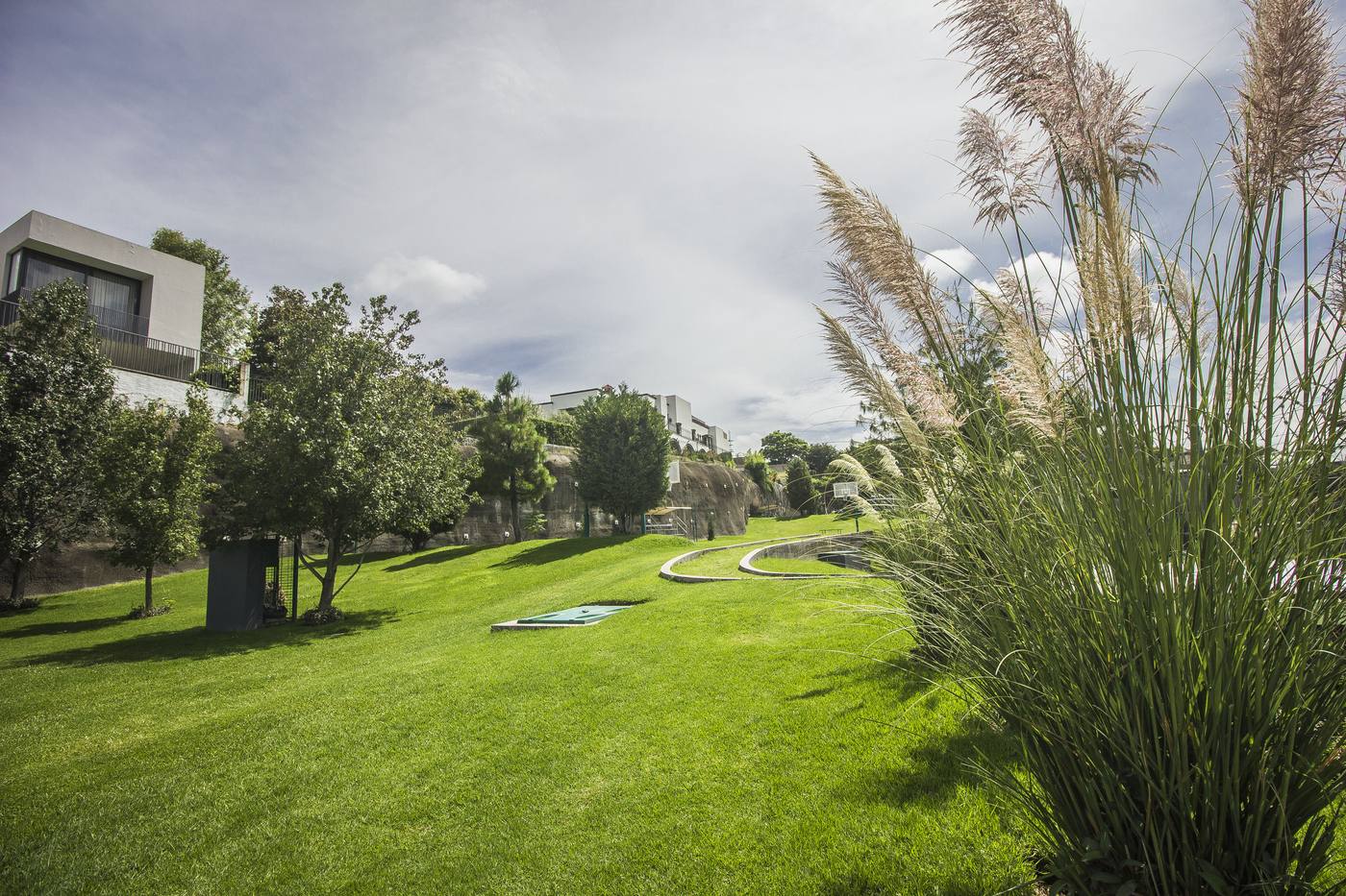Áreas verdes en Los Sueños Residencial Zapopan